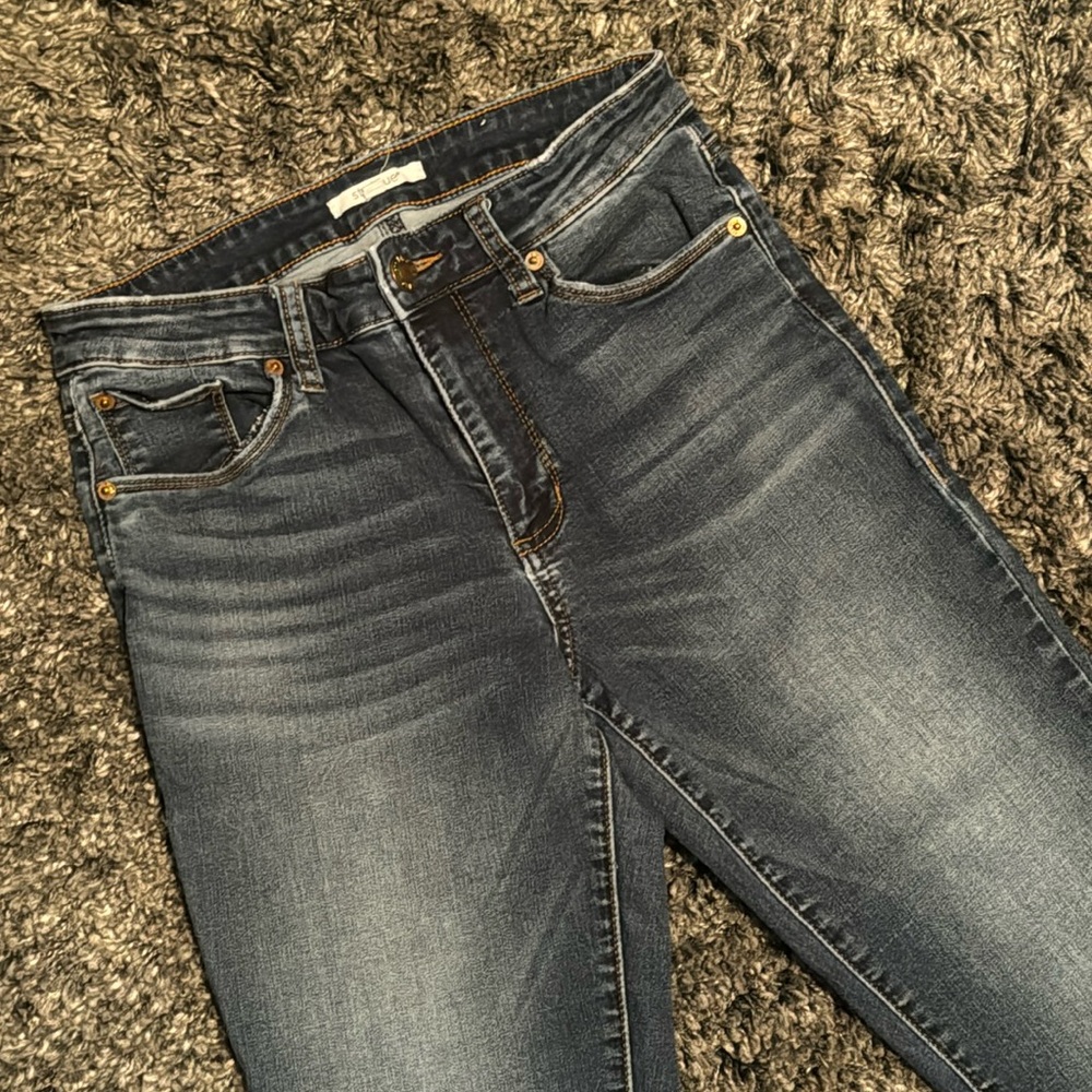 STS Blue Raw Edge Skinny Jeans